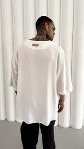 TRICOU PREMIUM ALB "V-CODE"